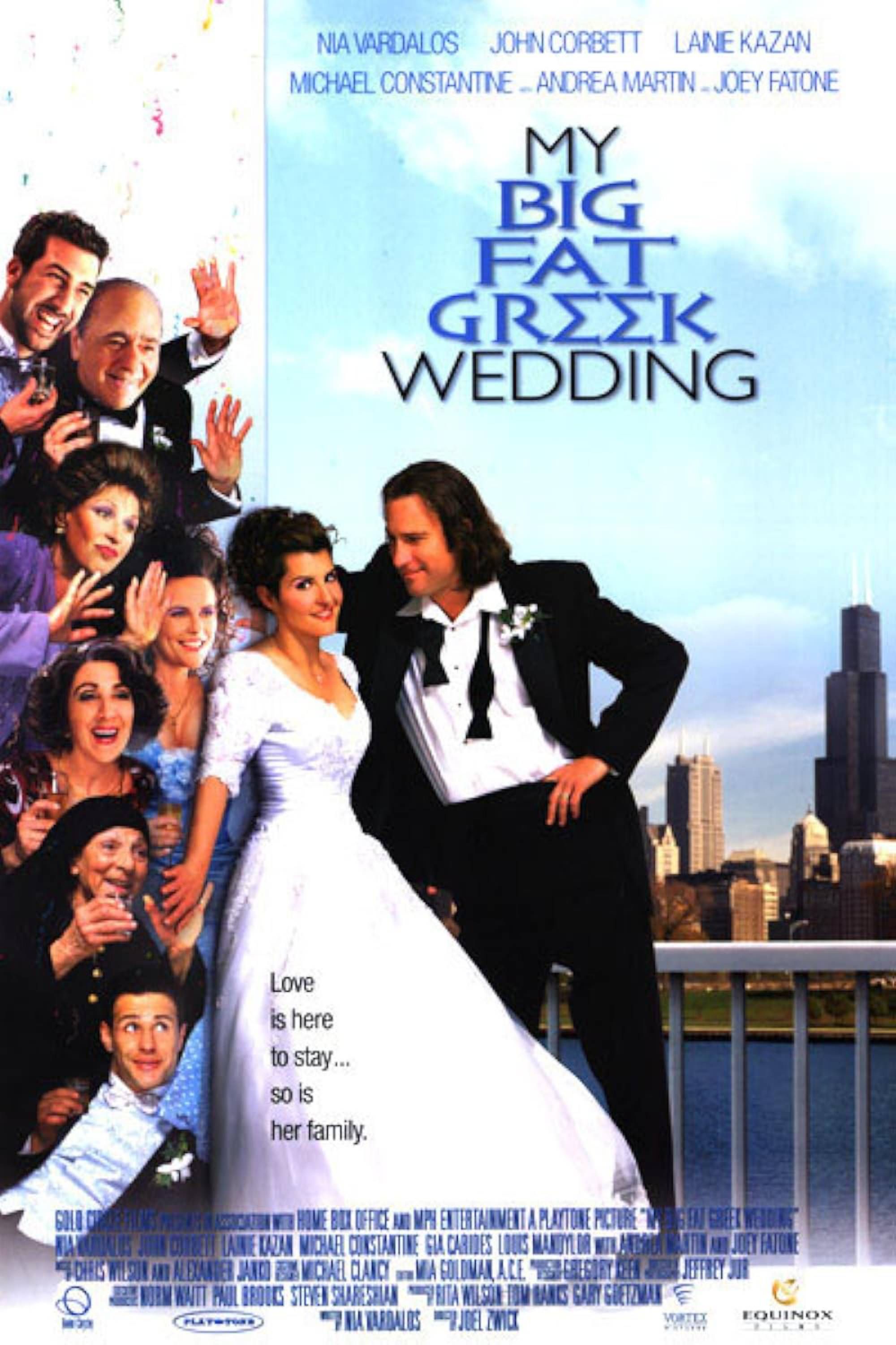 My Big Fat Greek Wedding (2002) - Poster