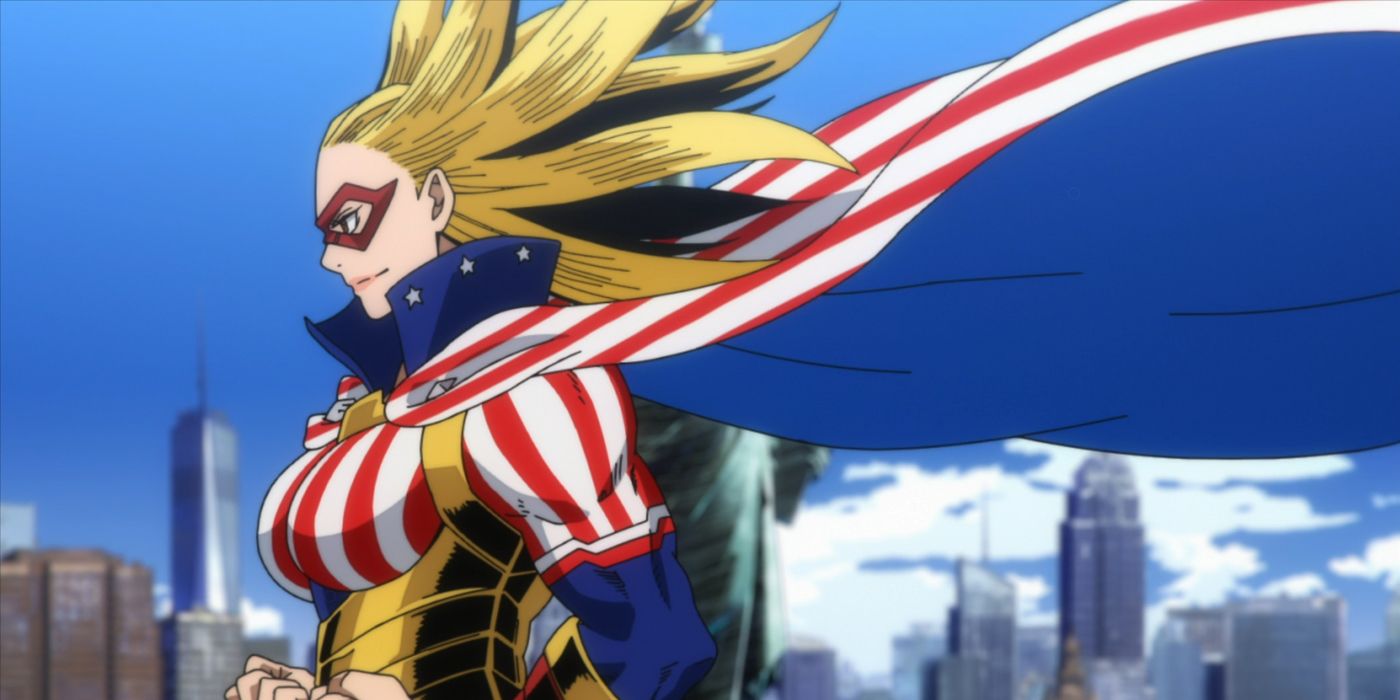 My Hero Academia: Star and Stripe in front of NYC