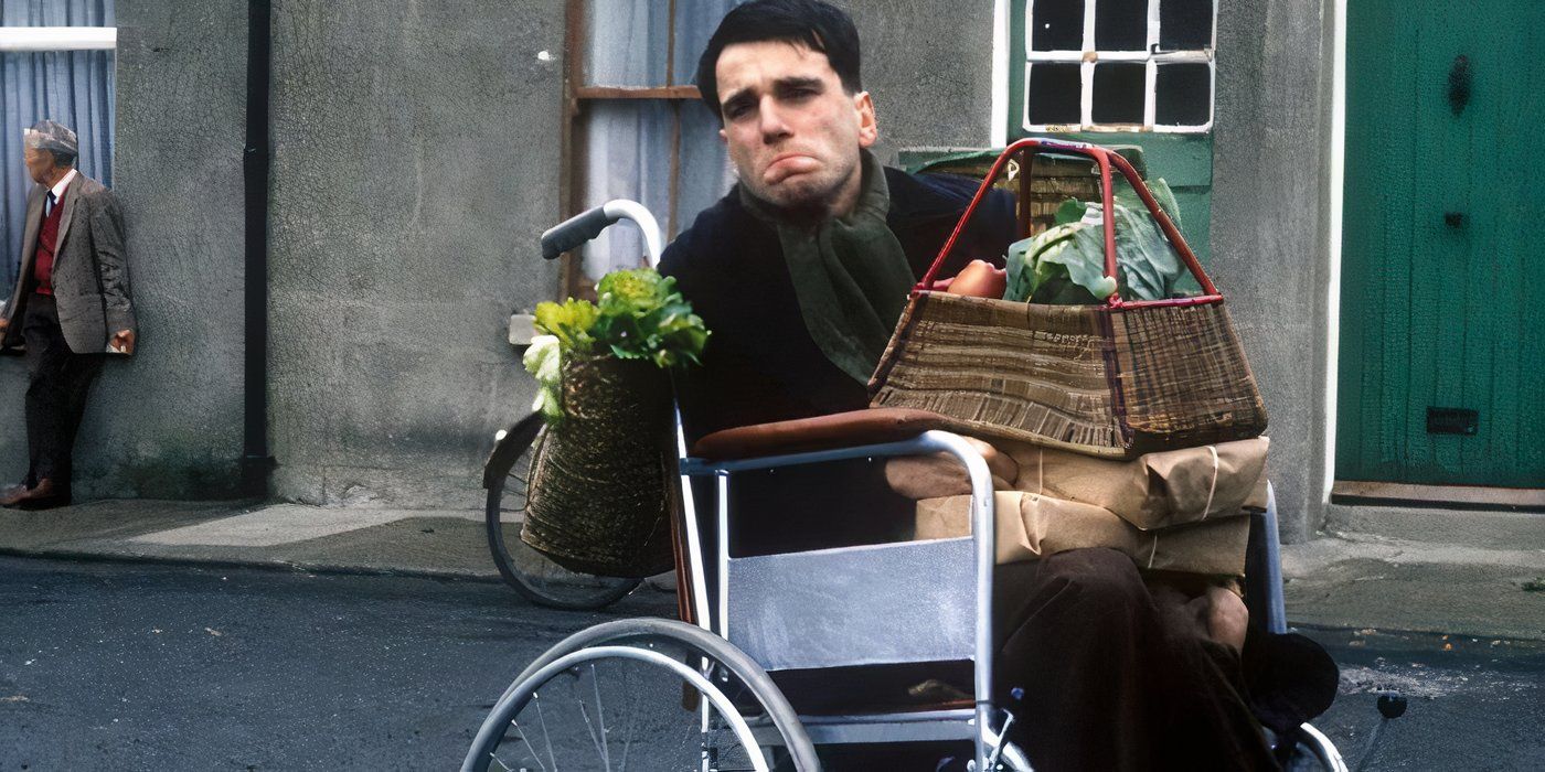 Daniel Day-Lewis as Christy Brown in My Left Foot (1989)