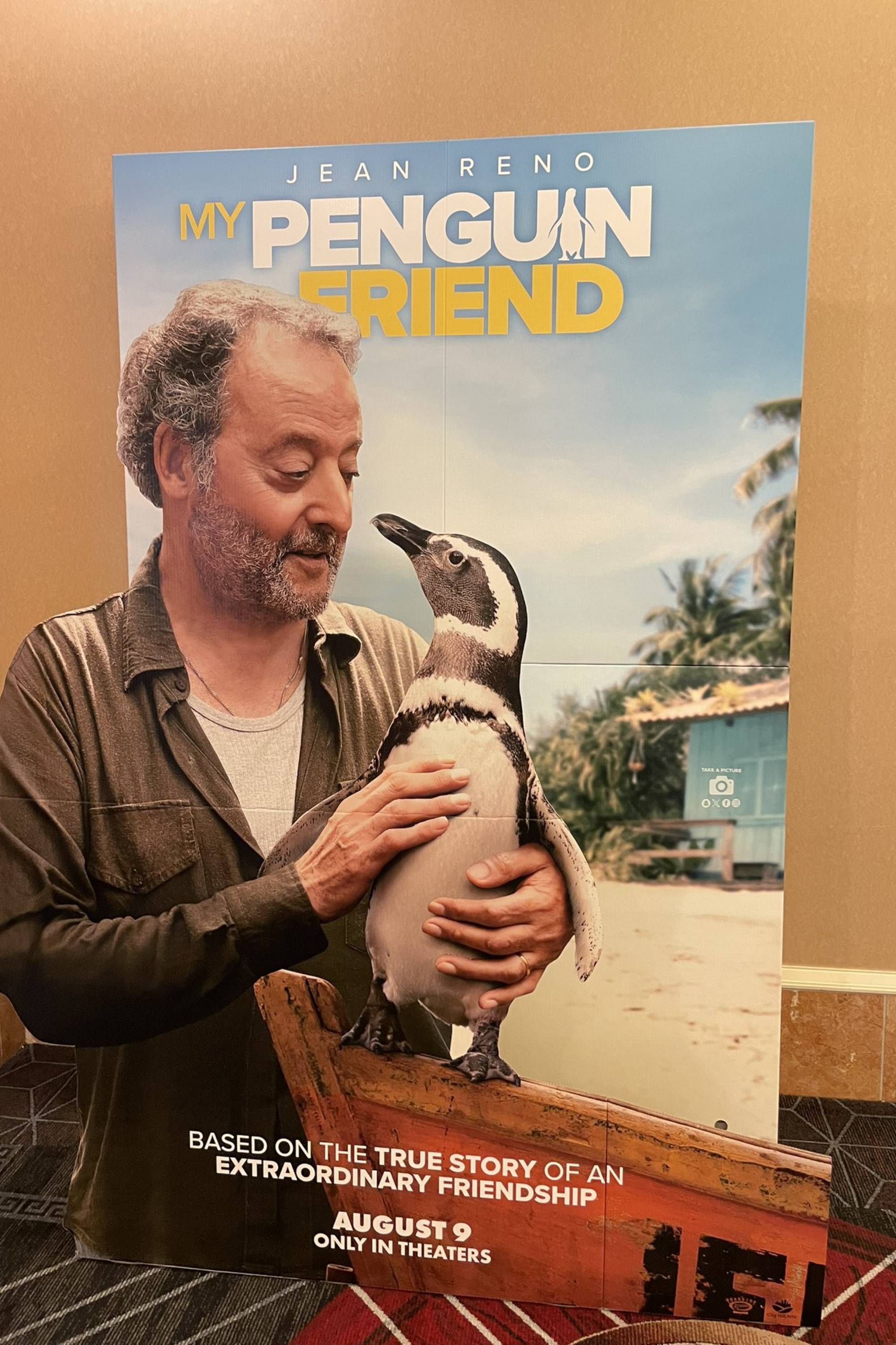 My Penguin Friend (2024) - Poster - Jean Reno