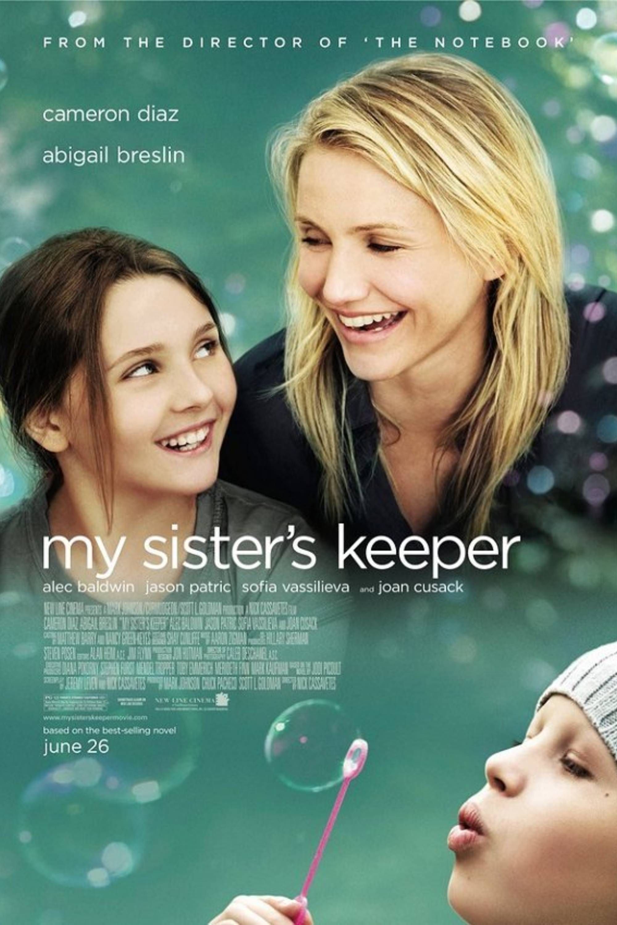 My Sister’s Keeper (2009) - Poster - Cameron DIaz & Abigail Breslin