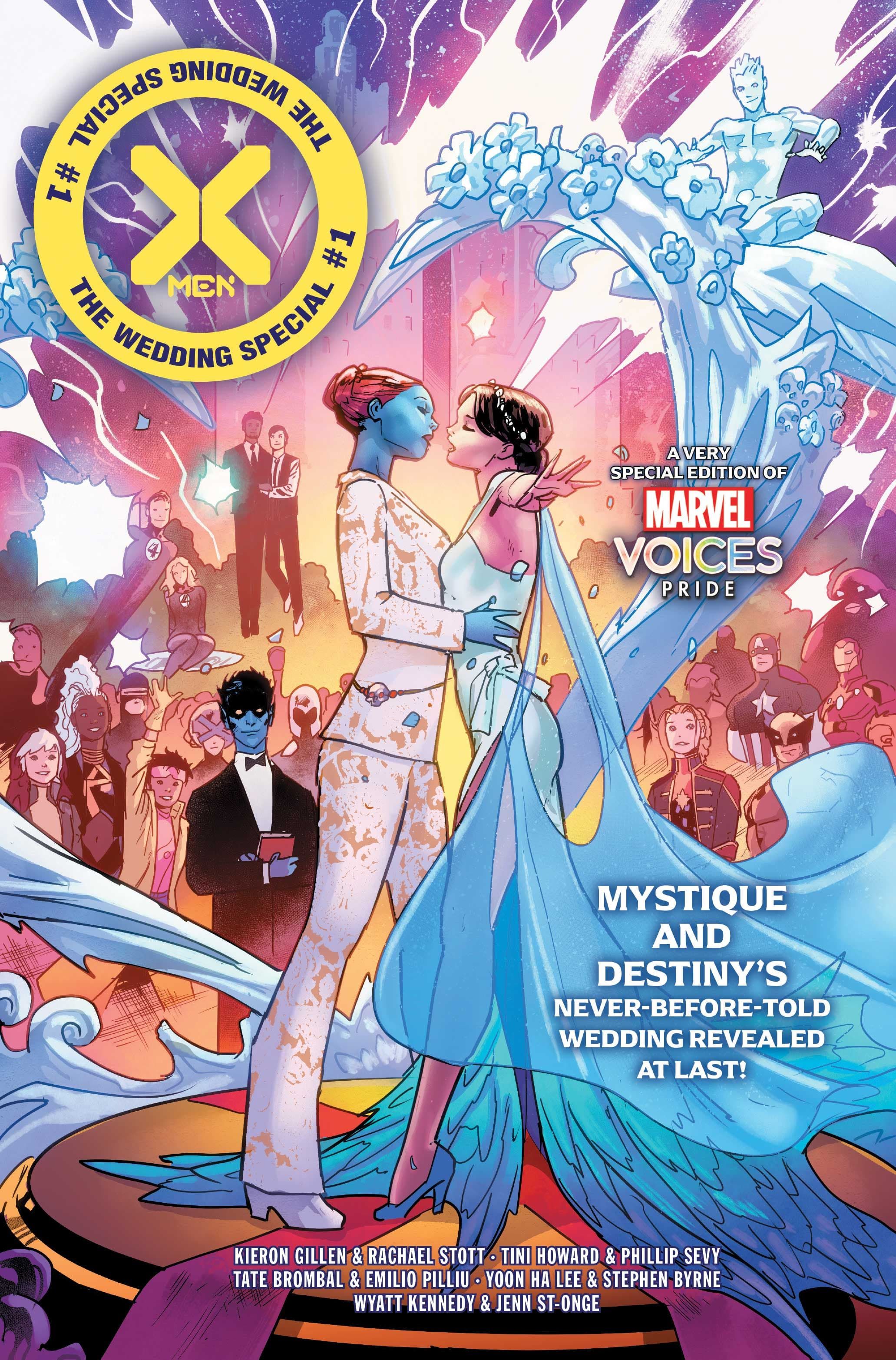 X-Men’s Mystique and Destiny Tie the Knot in First Look at Marvel’s Pride Month Special