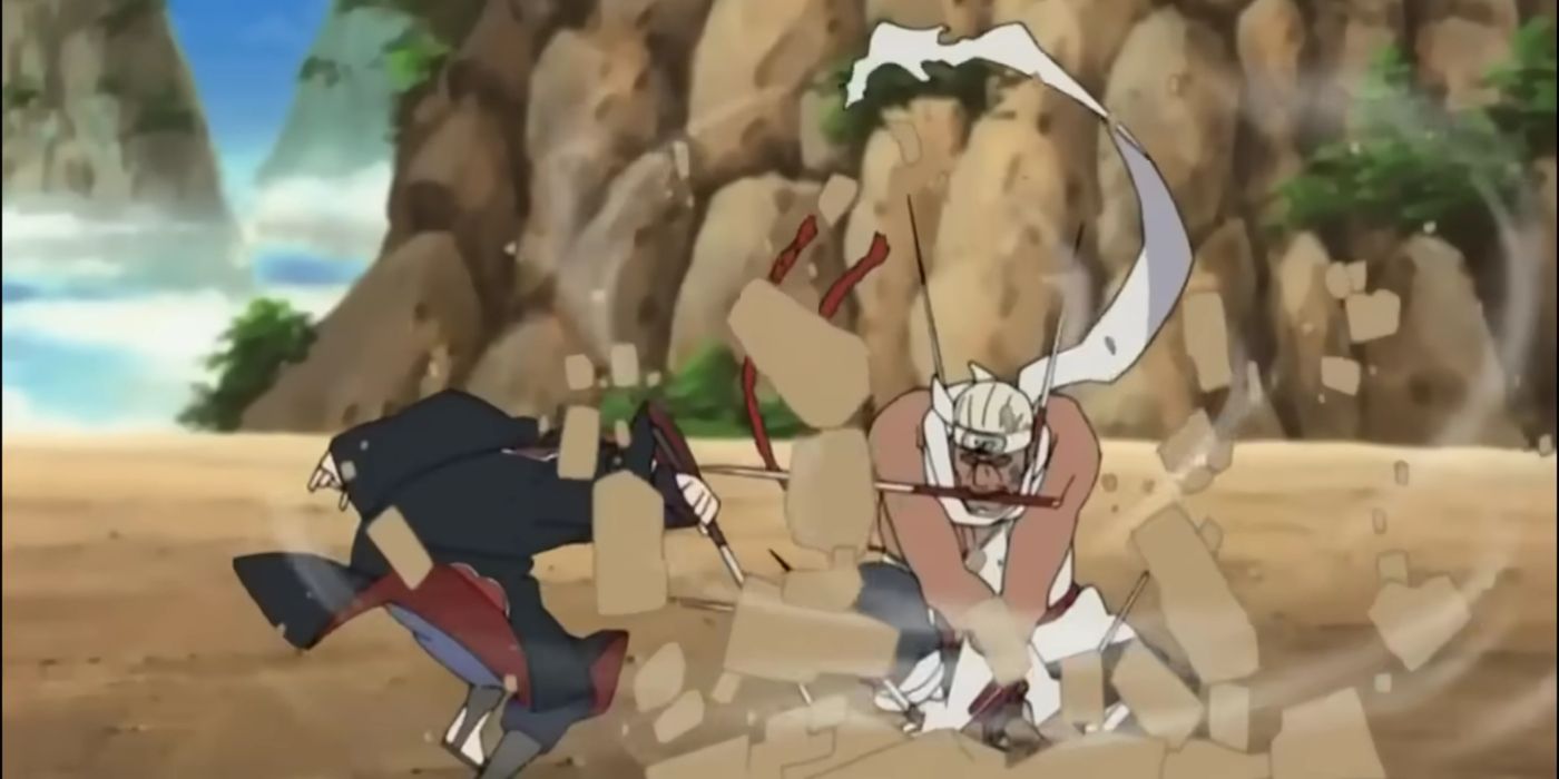 Naruto Best Sasuke Fights Killer Bee Close Combat