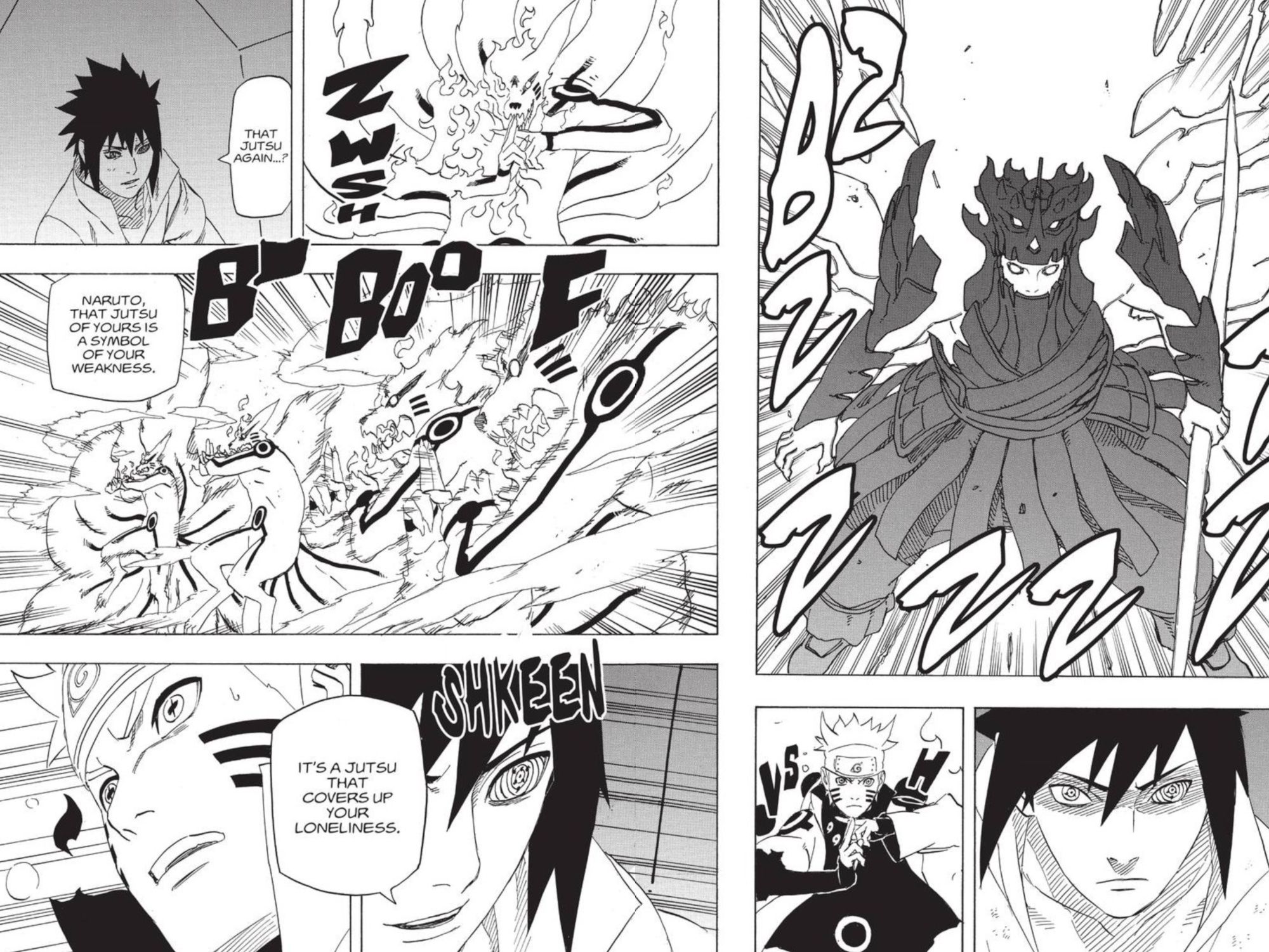 Naruto Capítulo 696 Clones das Sombras de Sasuke Sunsanoo