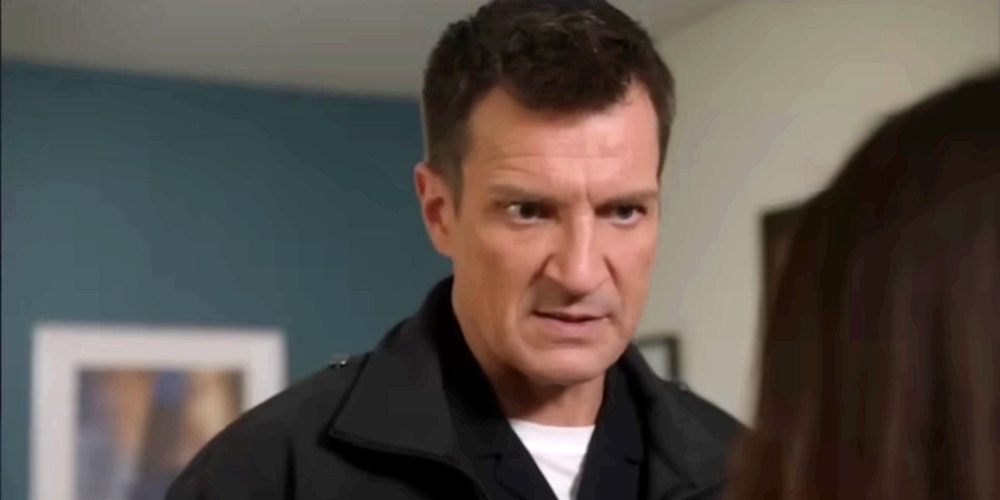 Nathan Fillion as John Nolan in The Rookie season 6 finale