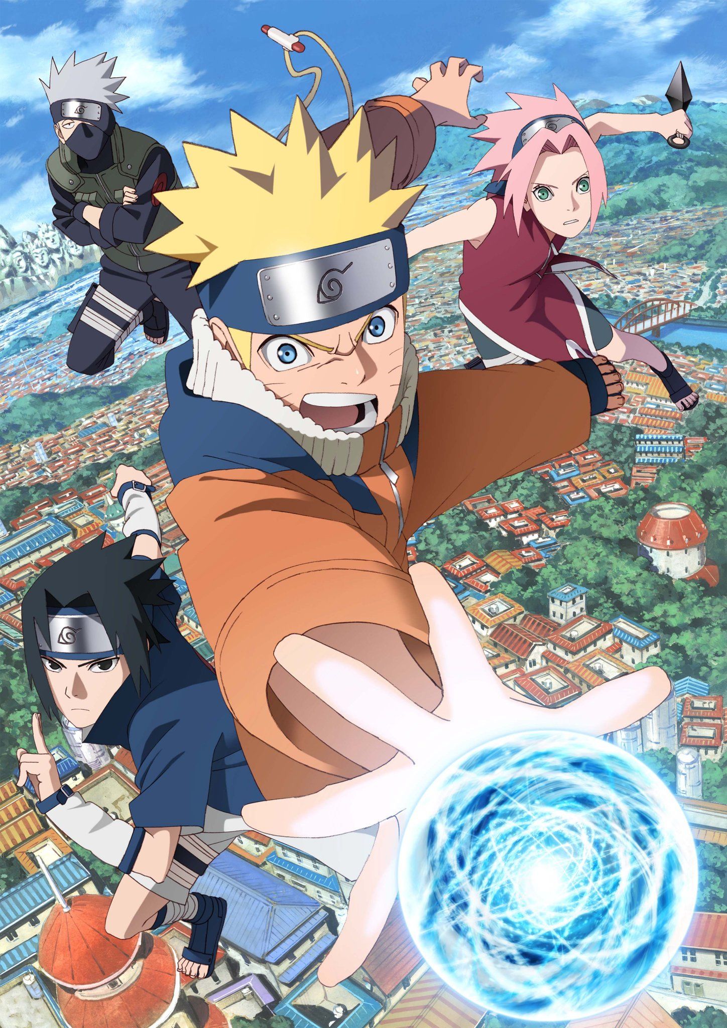 Novo pôster de episódios de anime de Naruto