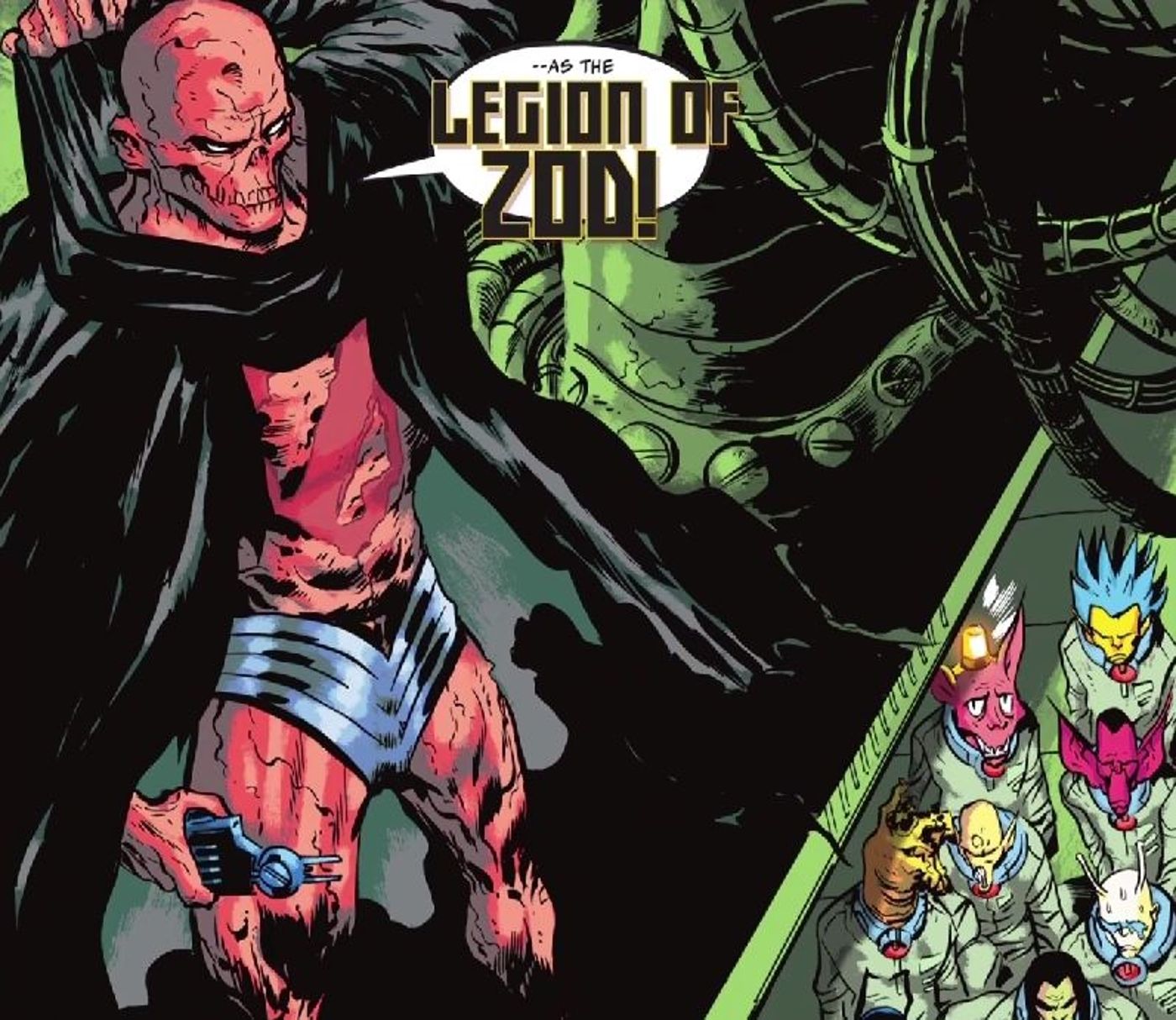 Novo Zod lidera Legião de Zod DC