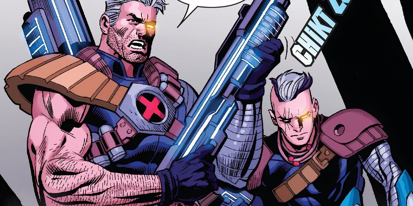 Cable and Kid Cable in Marvel Comics.