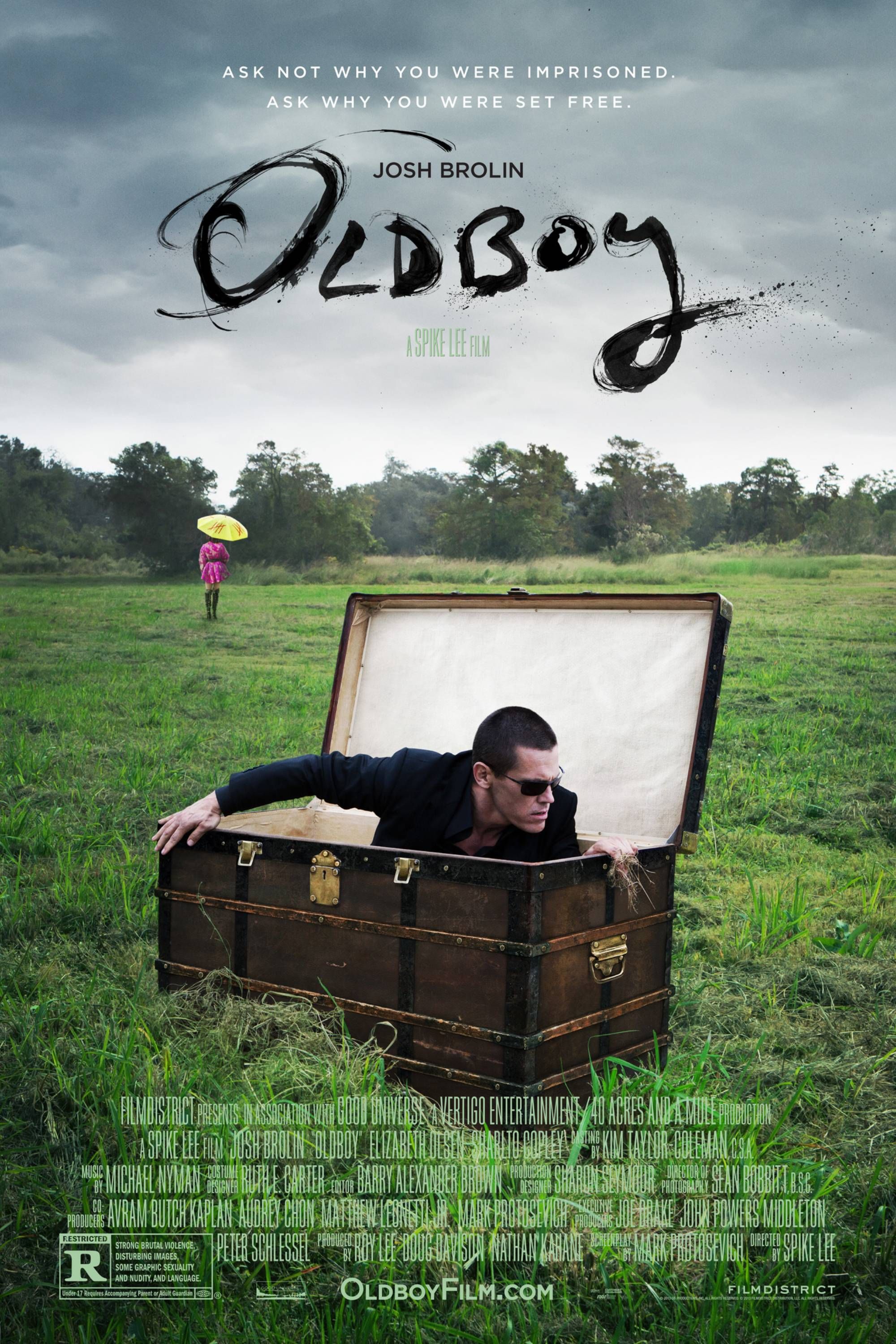 Oldboy (2013) - Poster - Josh Brolin