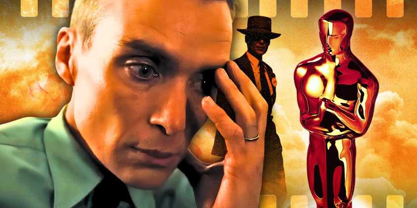 Custom image of Cillian Murphy and an Academy Award