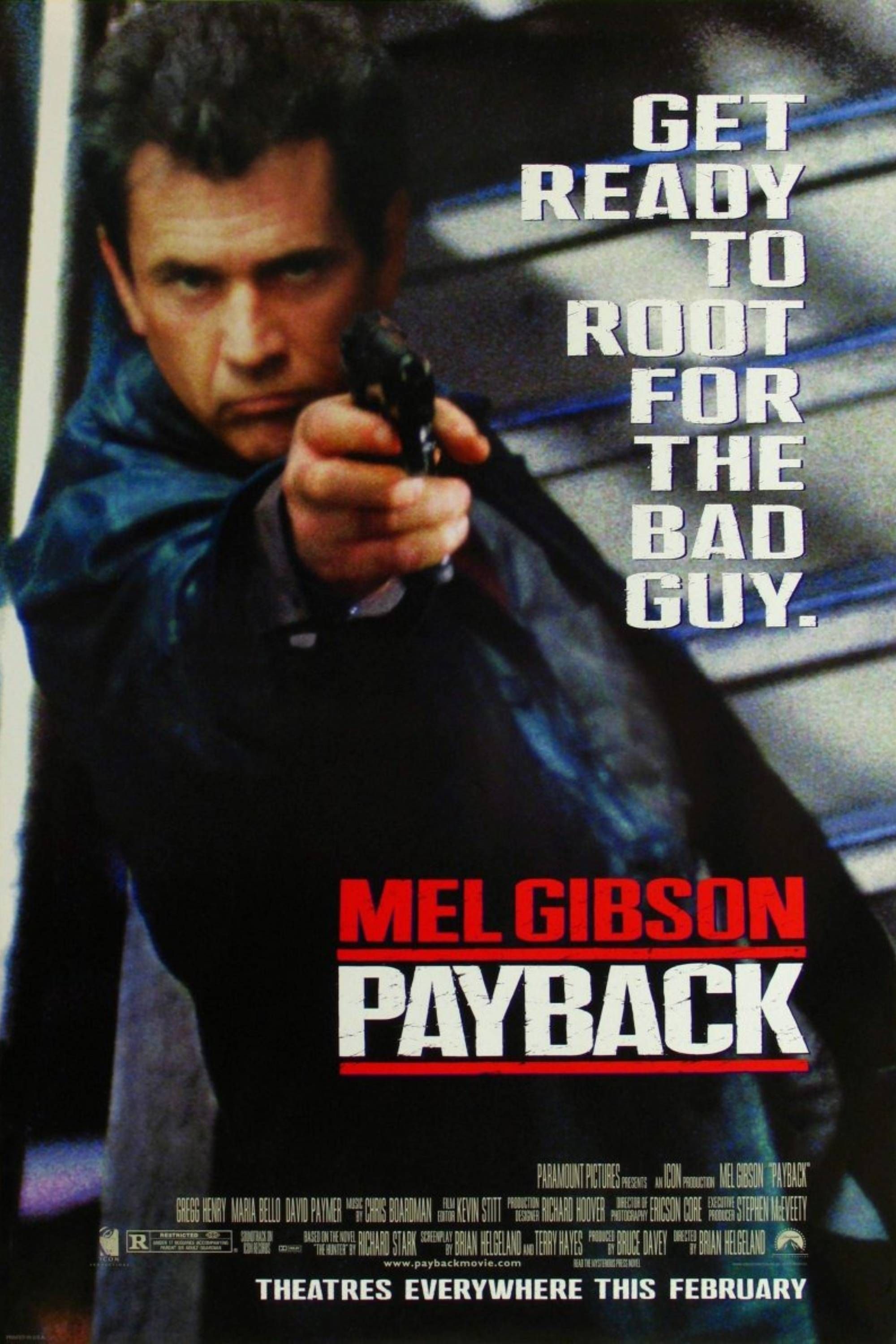 Payback (1999) - Poster - Mel Gibson Holding A Gun