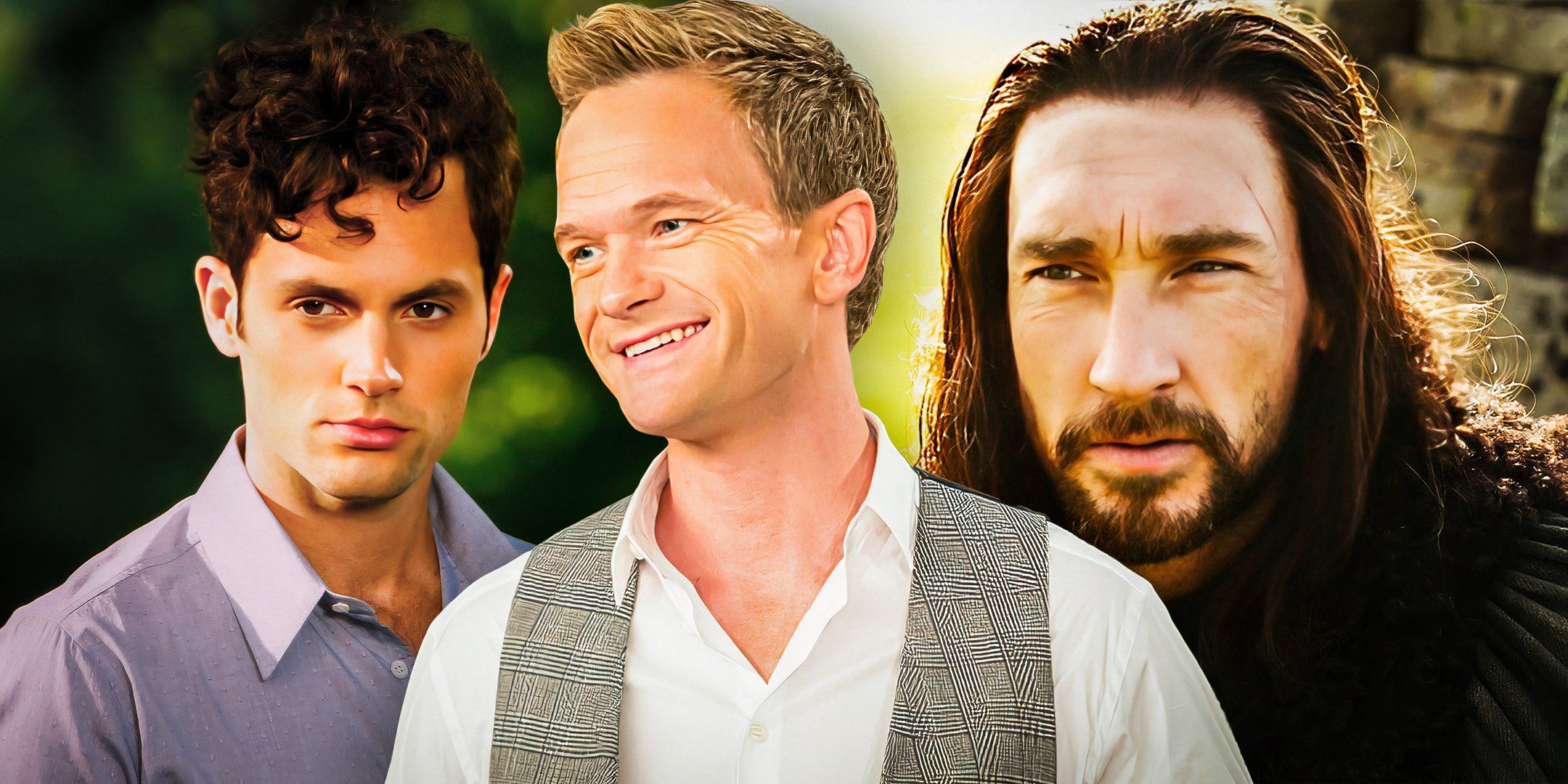 (Penn-Badgley-as-Dan-Humphrey)-from-Gossip-Girl,-(Uncle-Benjen)-from-Game-of-Thrones)-and-(Neil-Patrick-Harris-as--Barney-Stinson)-from-How-I-Met-Your-Mother-