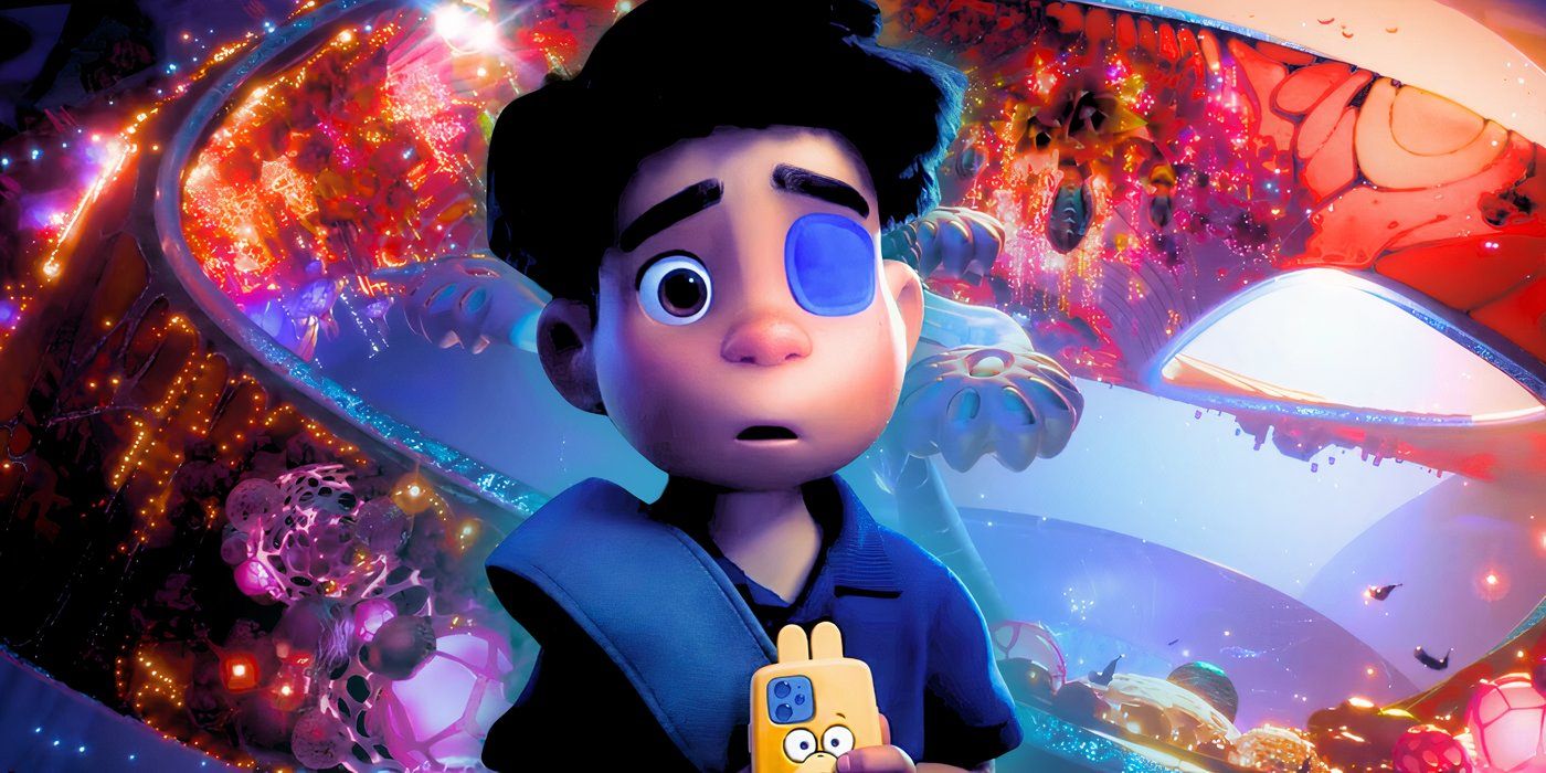 A custom image of Elio from Pixar's upcoming movie