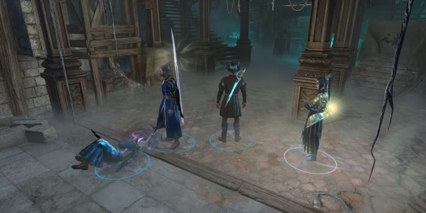 Player wearing the Sentient Amulet and inflicted with Histeria in Baldur's Gate 3.