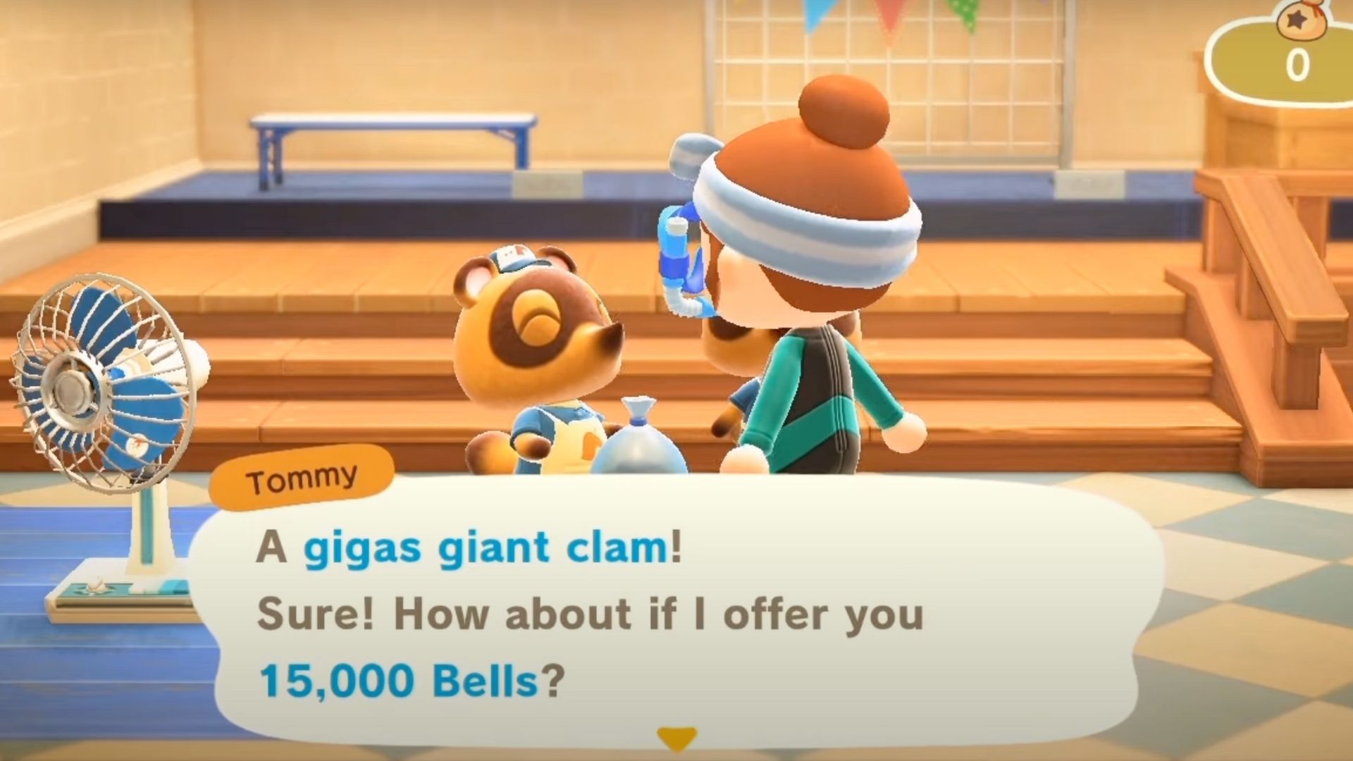 How To Find (& Catch) The Gigas Giant Clam In Animal Crossing: New Horizons