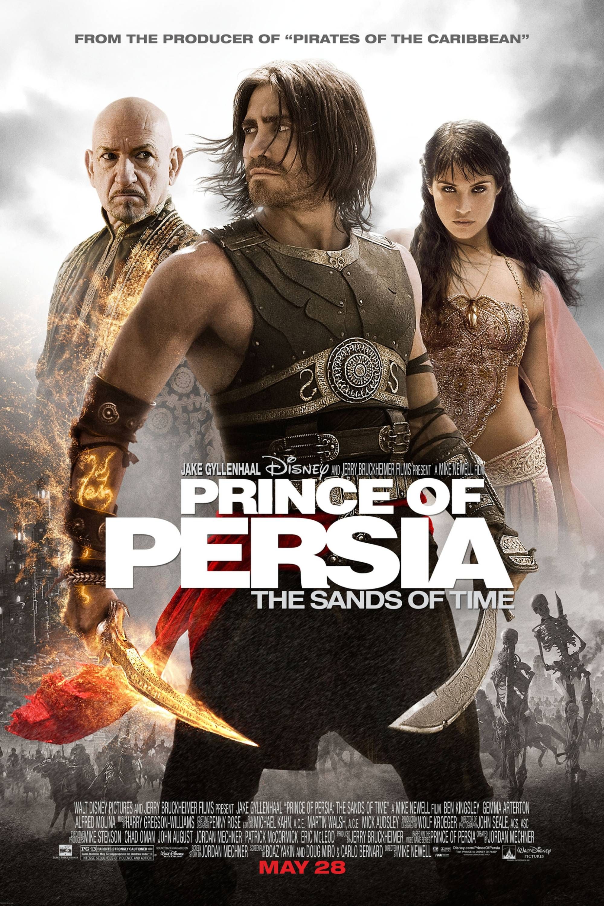 Prince of Persia - Las arenas del tiempo - Póster - Jake Gyllenhaal como un persa con espadas