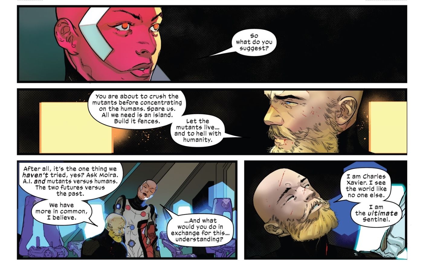Professor X Is Ultimate Sentinel