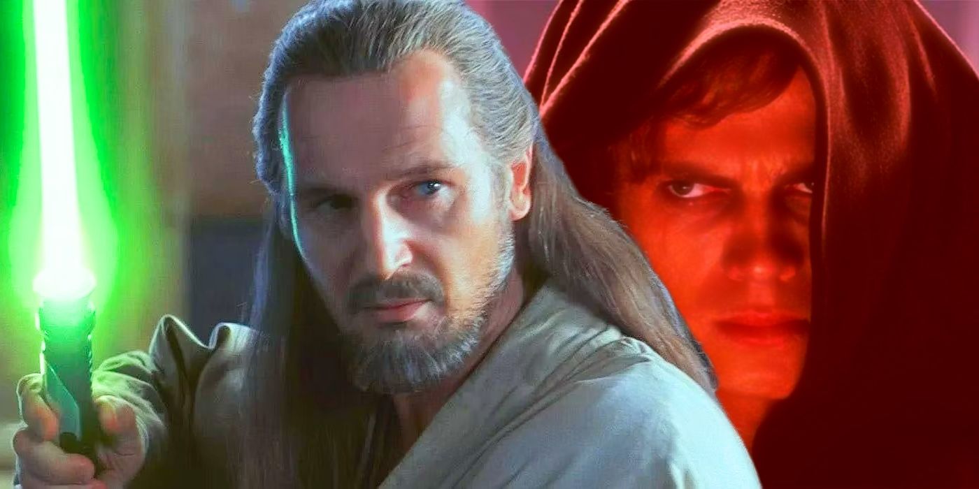 Qui-Gon Jinn And Anakin Skywalker Custom Star Wars Image