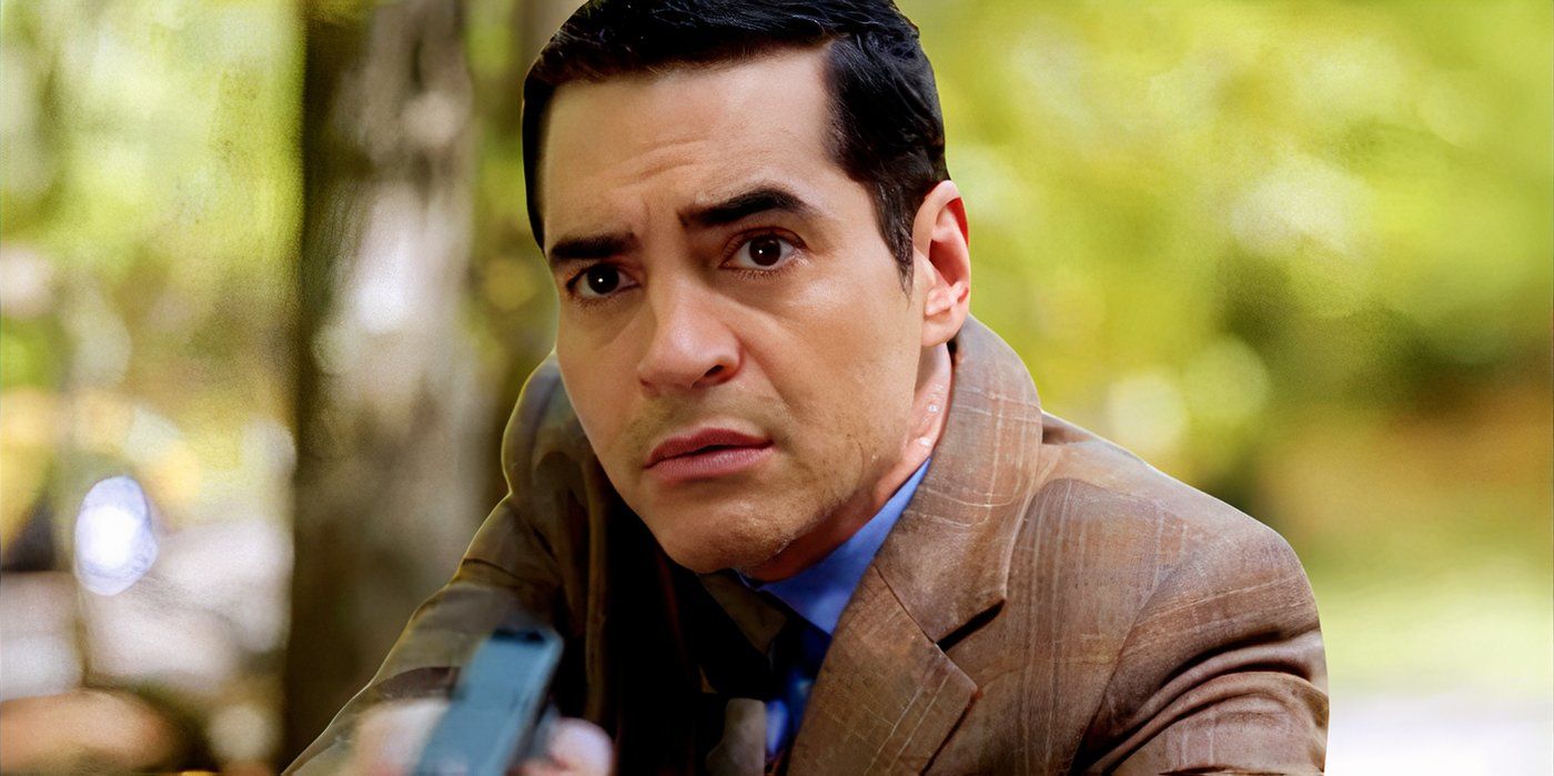 Ramon Rodriguez as Will Trent Holding a Gun