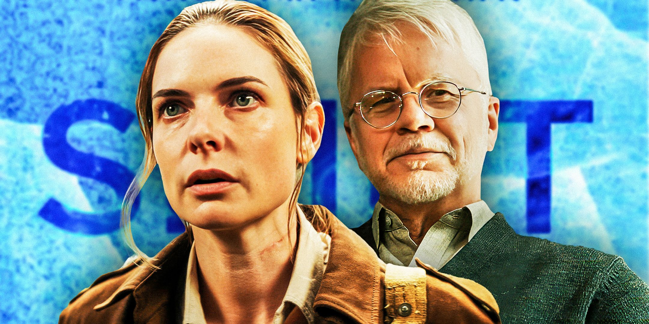 Rebecca-Ferguson-as-Juliette-Nichols-and-Tim-Robbins-as-Bernard-Holland-from-Silo