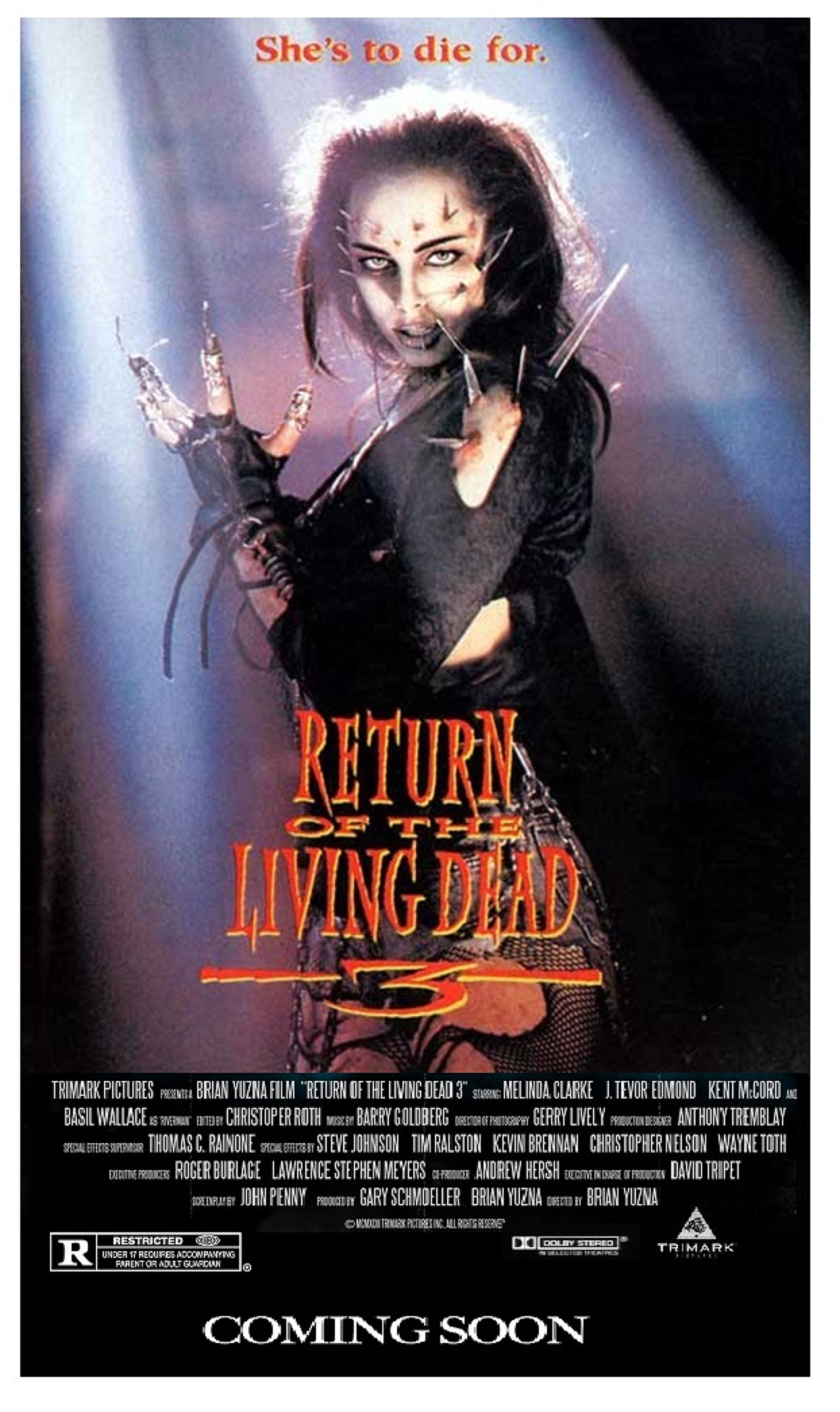 Return of the Living Dead III Film Poster