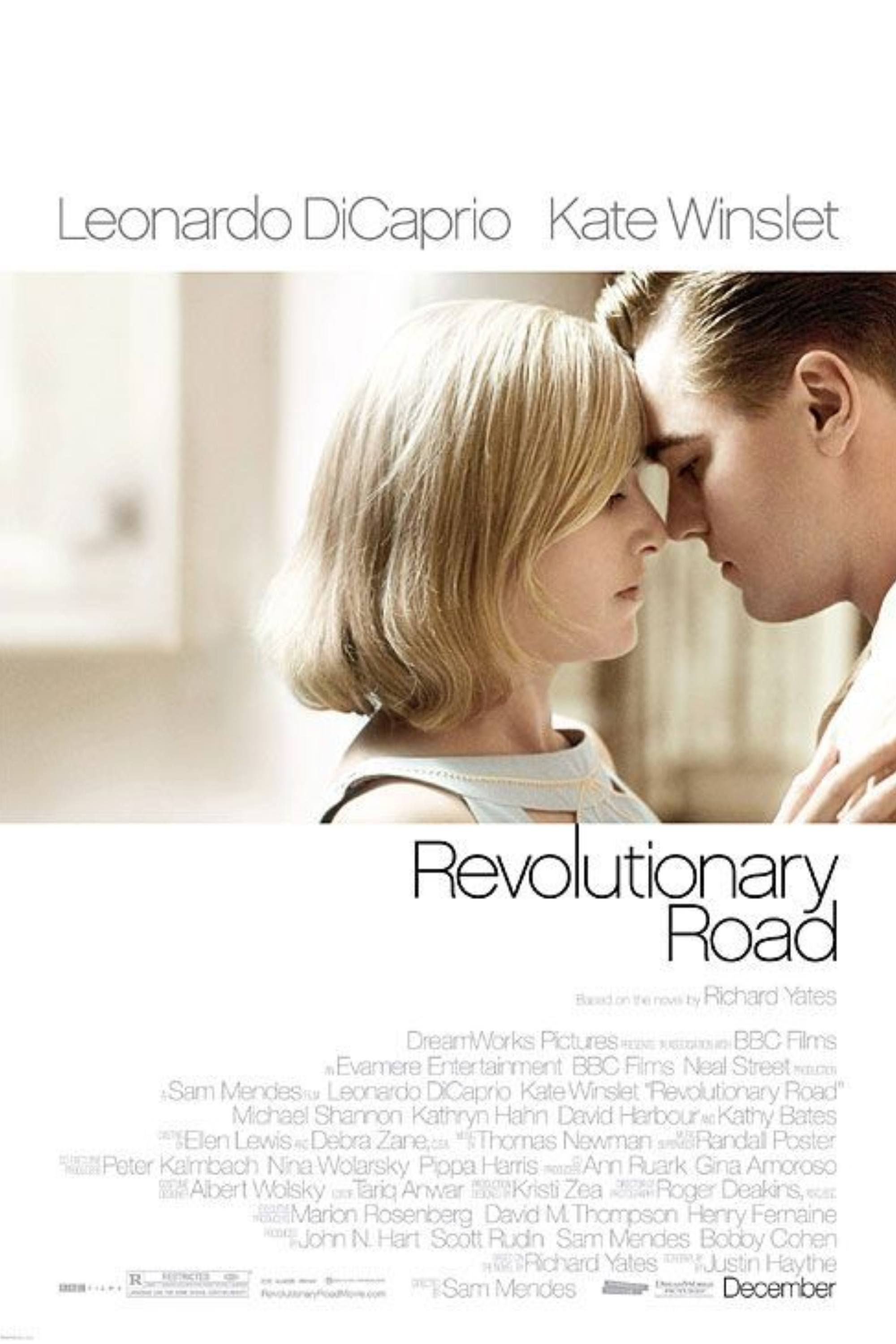 Revolutionary Road – Poster – Leonardo Dicaptrio and Kate Winslet close together