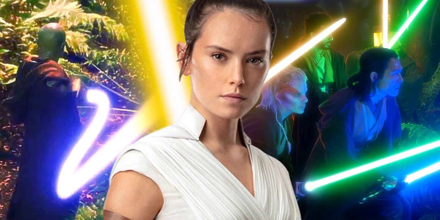 Rey Skywalker, Vernestra's Light-Whip, and Acolyte Jedi Custom Star Wars Image