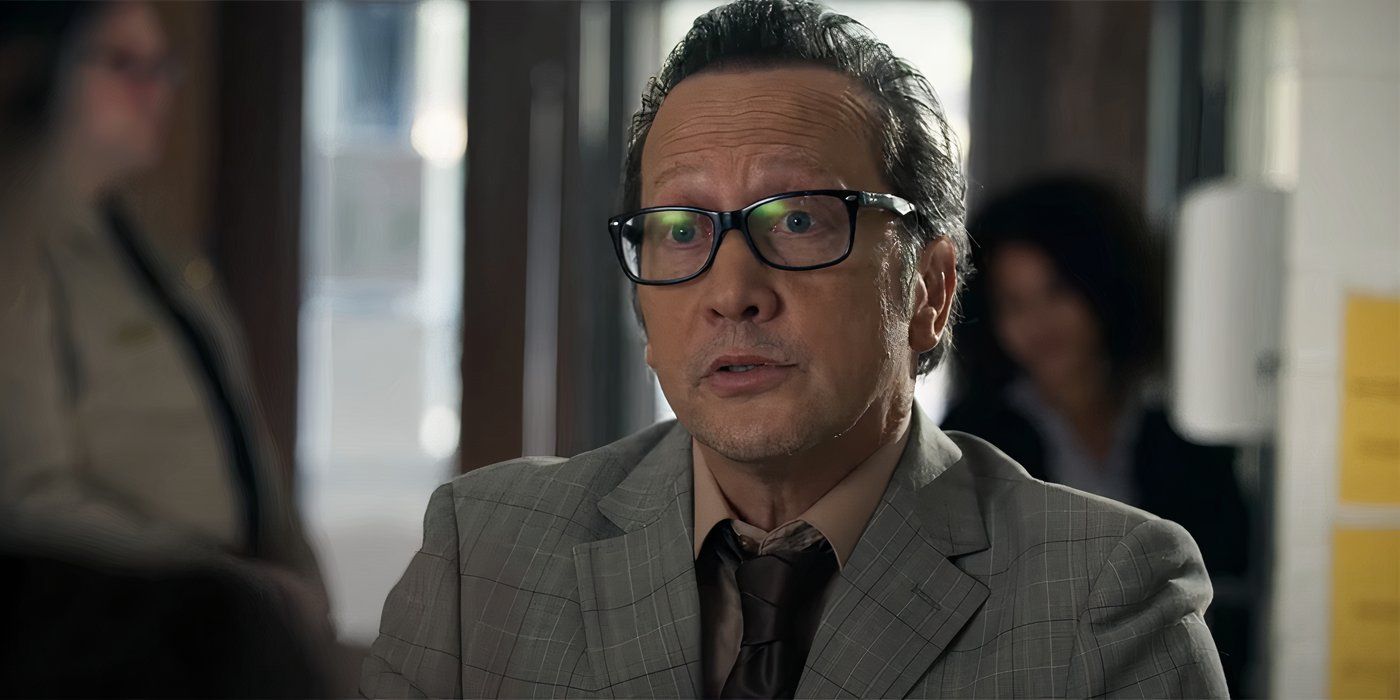 Rob Schneider with glasses in Dead Wrong