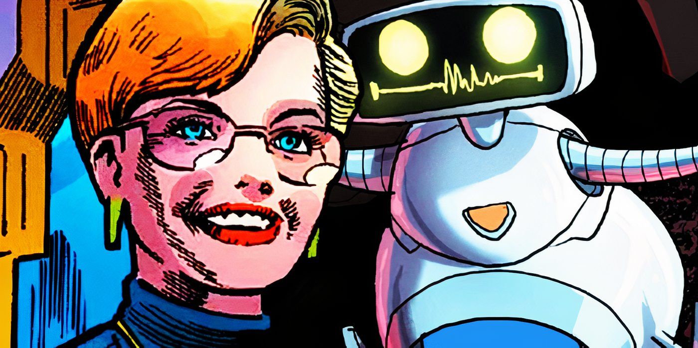Robot assitants Roberta and HERBIE in Marvel Comics