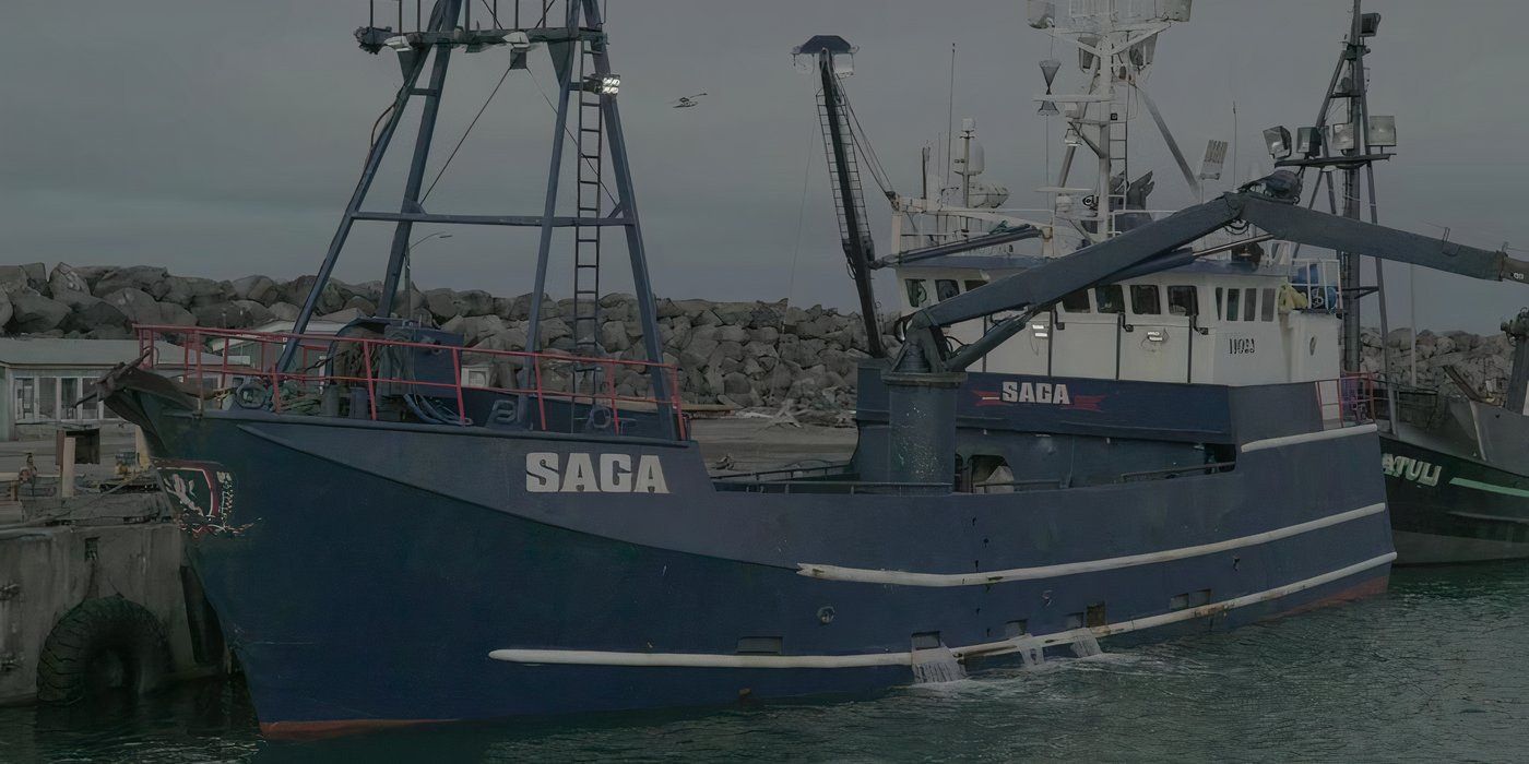 Saga in the harbor in Dealiest Catch