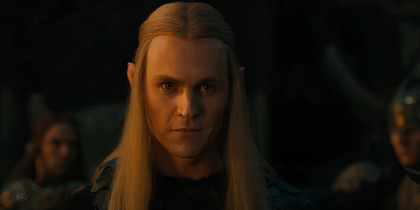 Sauron (Annatar) smiles in the trailer for the second season of “The Rings of Power”.