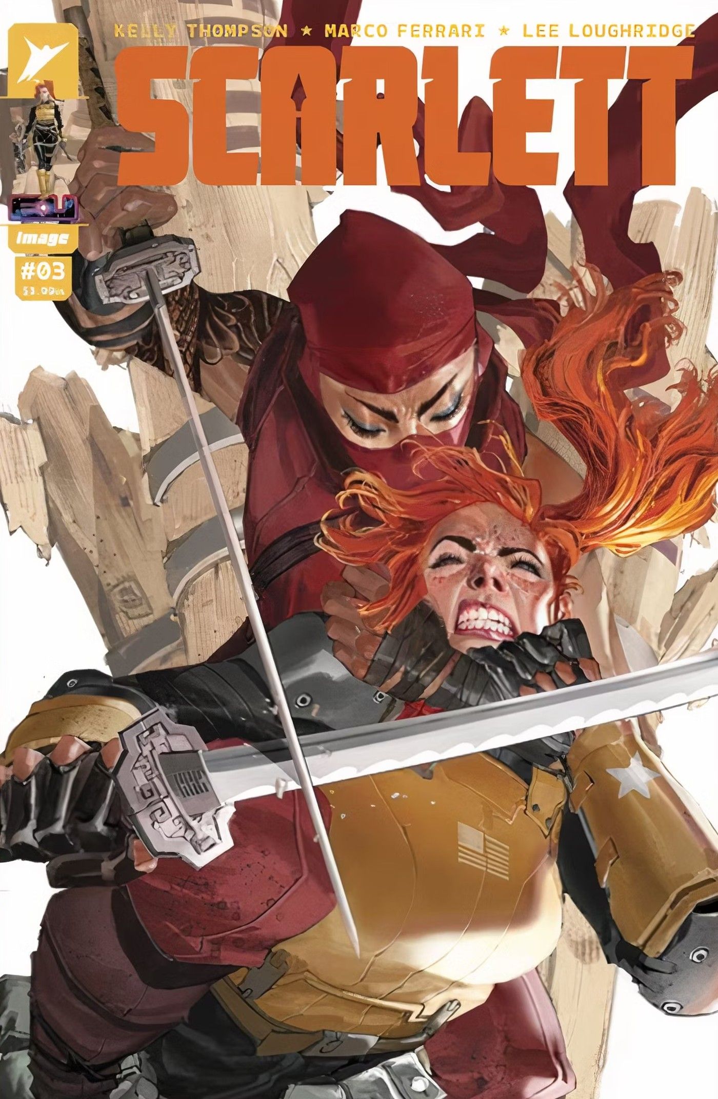 scarlett 3 cover with ninja in red