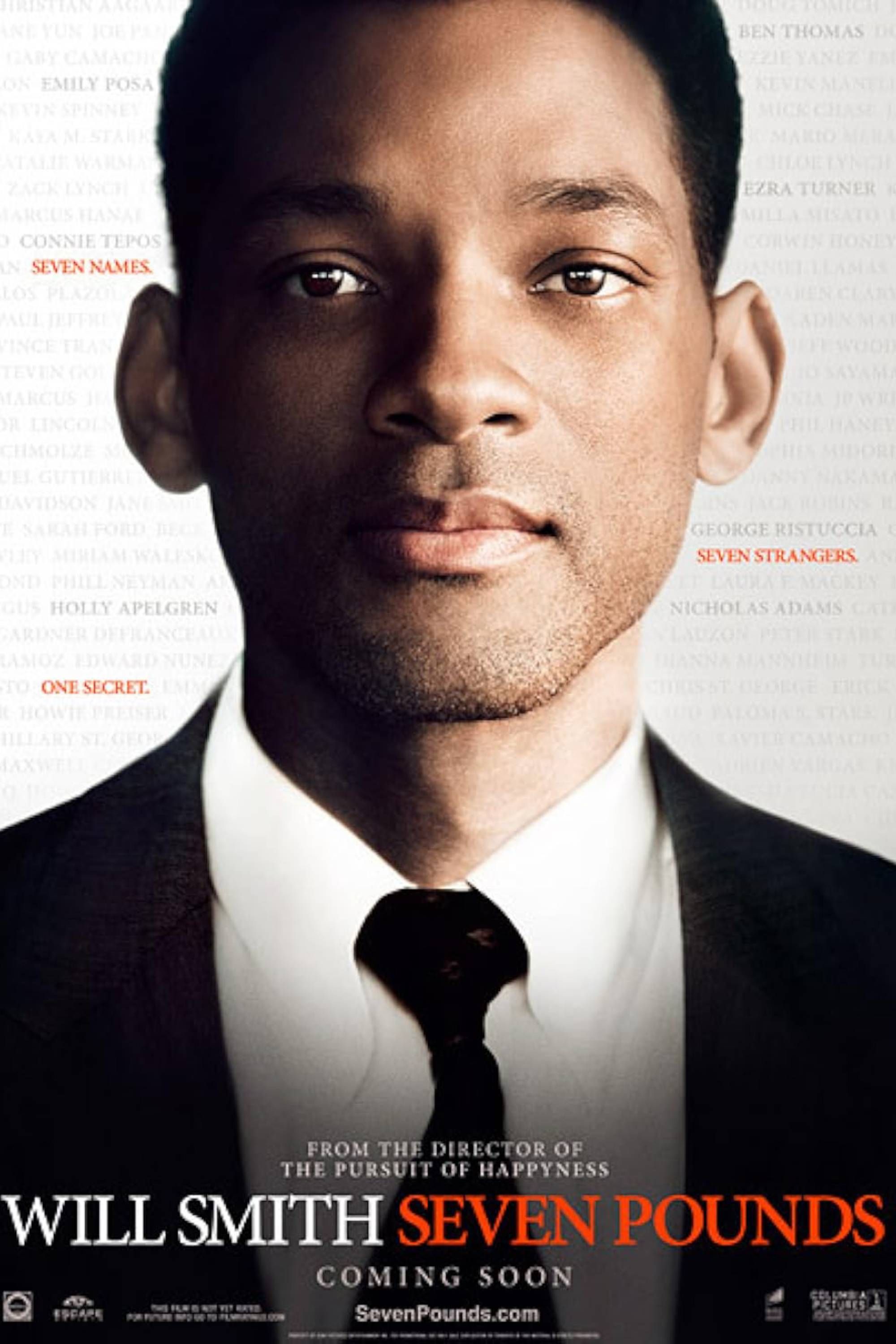 Seven Pounds (2008) - Poster - Will Smith