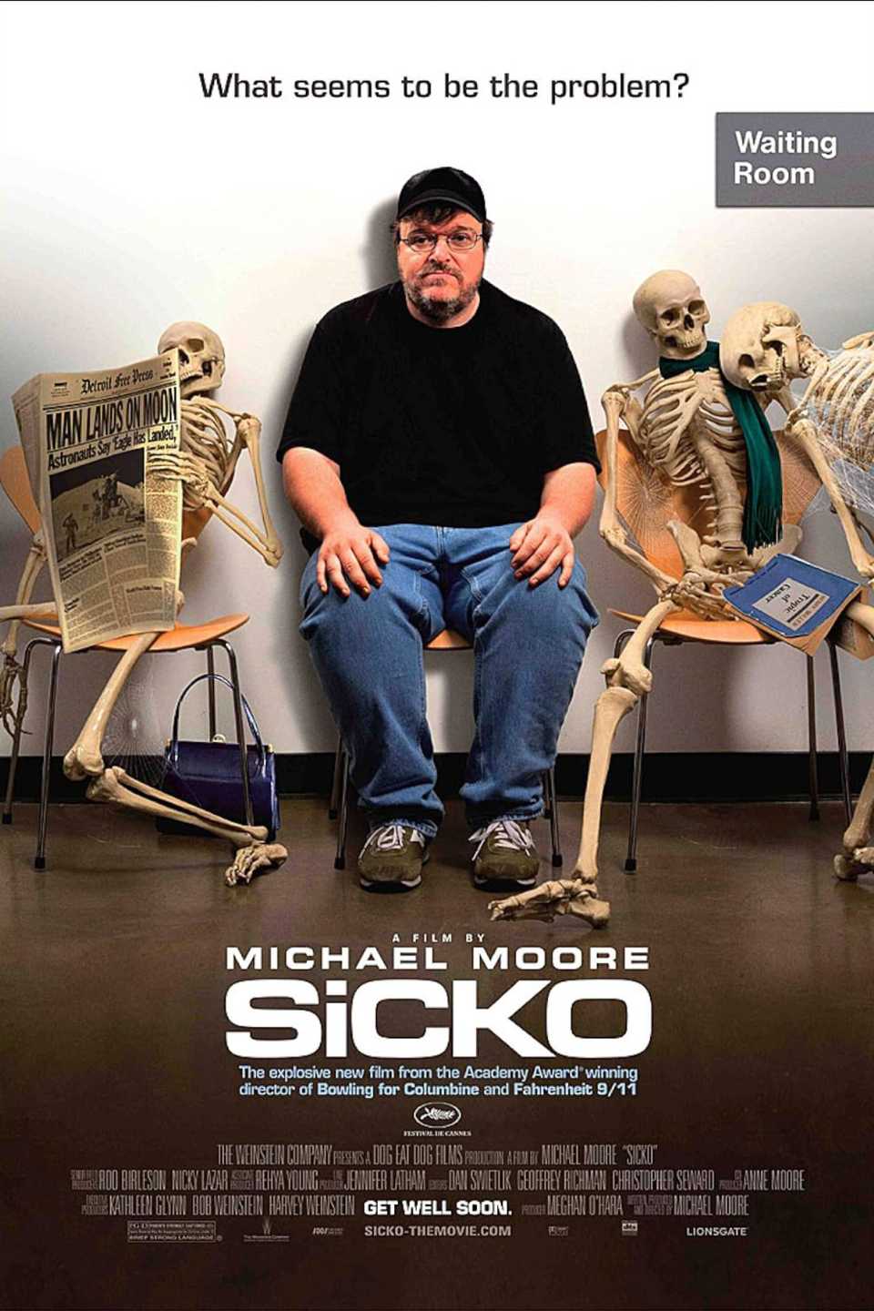 Sicko (2007) - Poster - Michael Moore
