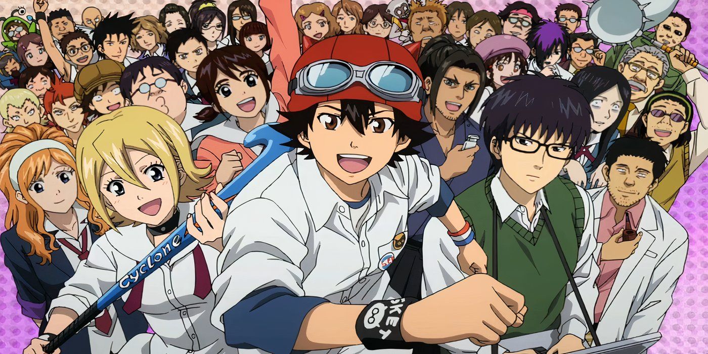 The cast of Sket Dance