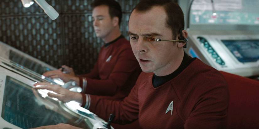 Star Trek 2009 Scotty Simon Pegg Chris Doohan