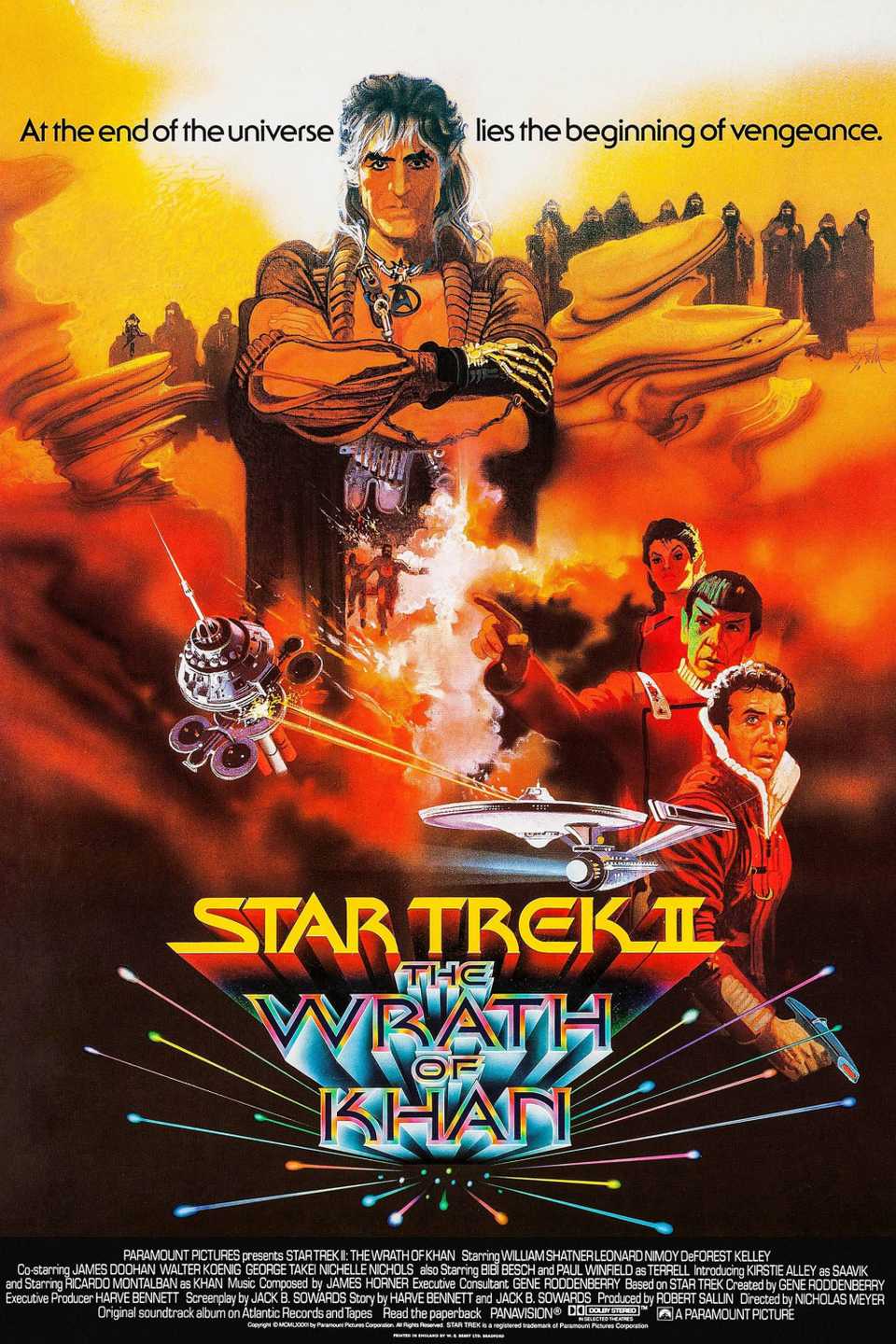 Star Trek II_ The Wrath of Khan (1982) - Poster