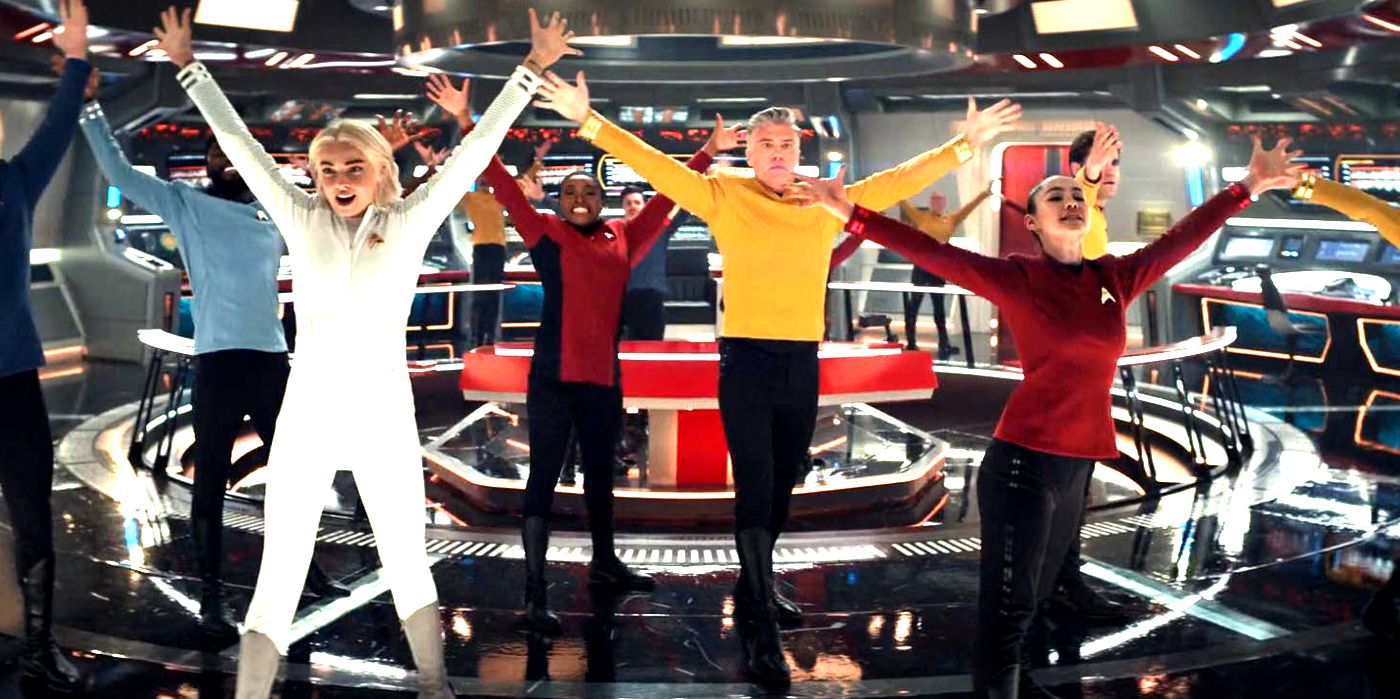 Star Trek Strange New Worlds Cast Musical Performance of We Are One