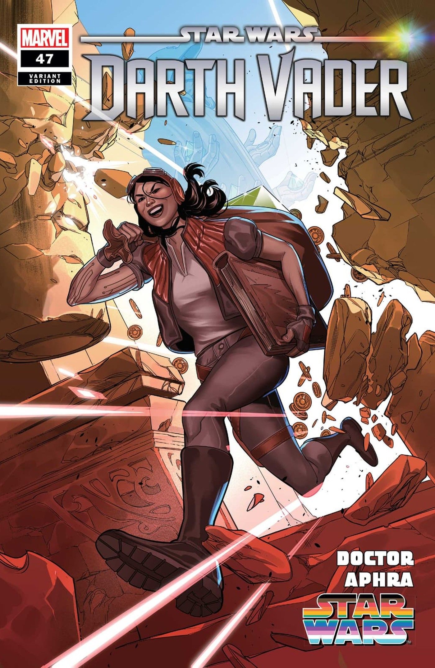 Star Wars Darth Vader 47 con la portada del doctor Aphra