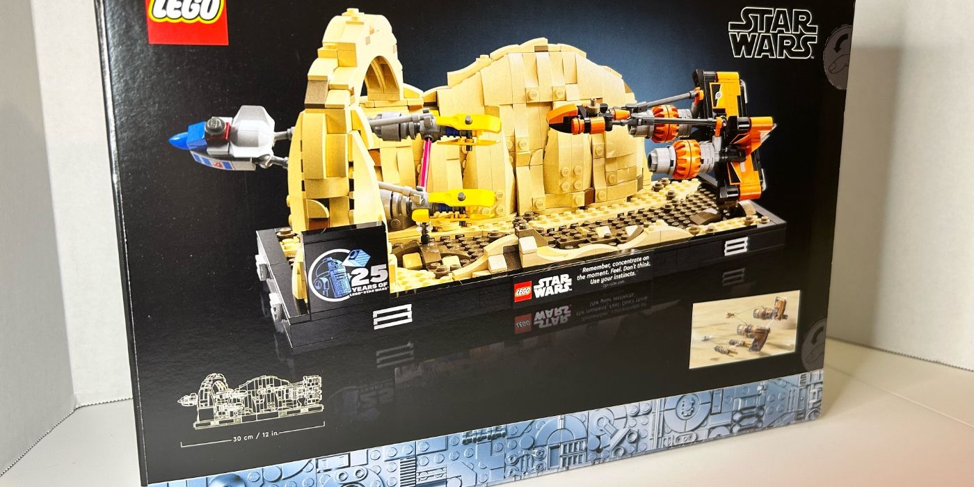 "Feel, Don't Think"- LEGO's New Mos Espa Podrace Diorama Brings High-Speed Action To Your Shelf (Review)