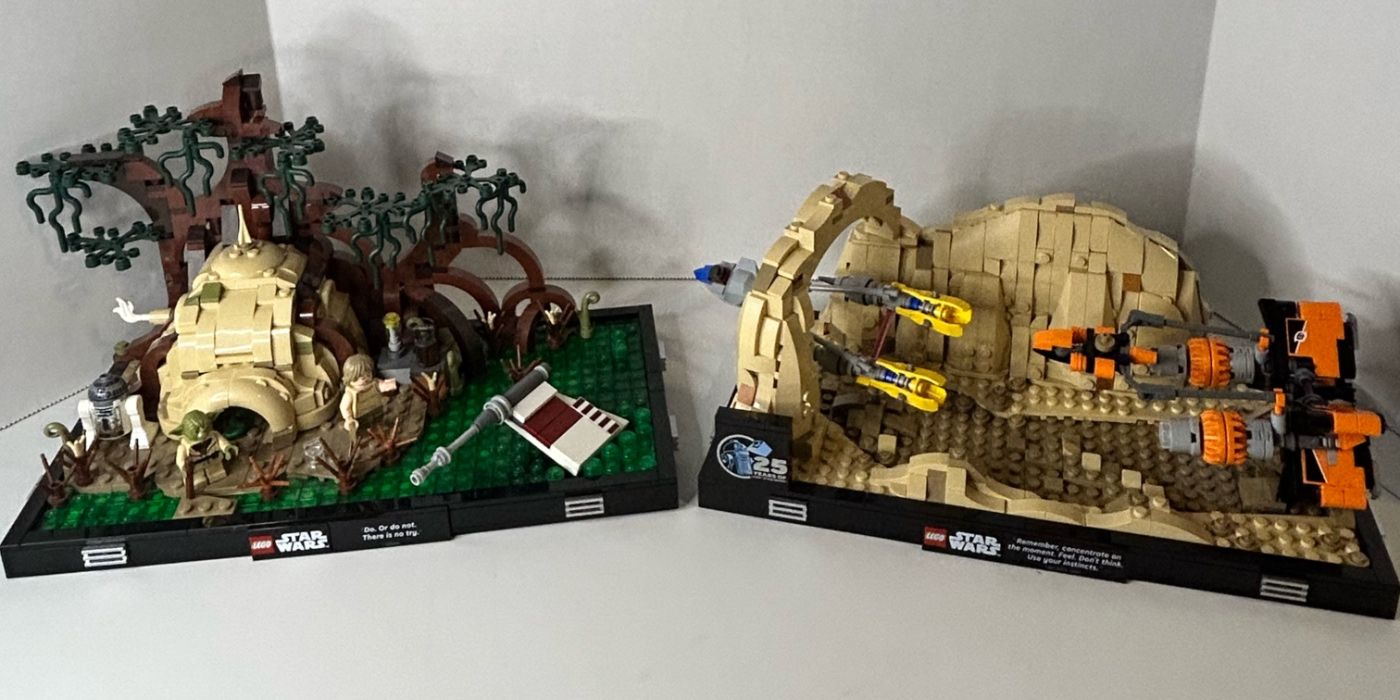 "Feel, Don't Think"- LEGO's New Mos Espa Podrace Diorama Brings High-Speed Action To Your Shelf (Review)