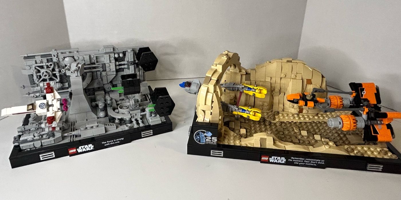 "Feel, Don't Think"- LEGO's New Mos Espa Podrace Diorama Brings High-Speed Action To Your Shelf (Review)