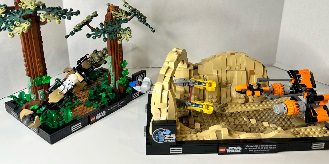 "Feel, Don't Think"- LEGO's New Mos Espa Podrace Diorama Brings High-Speed Action To Your Shelf (Review)