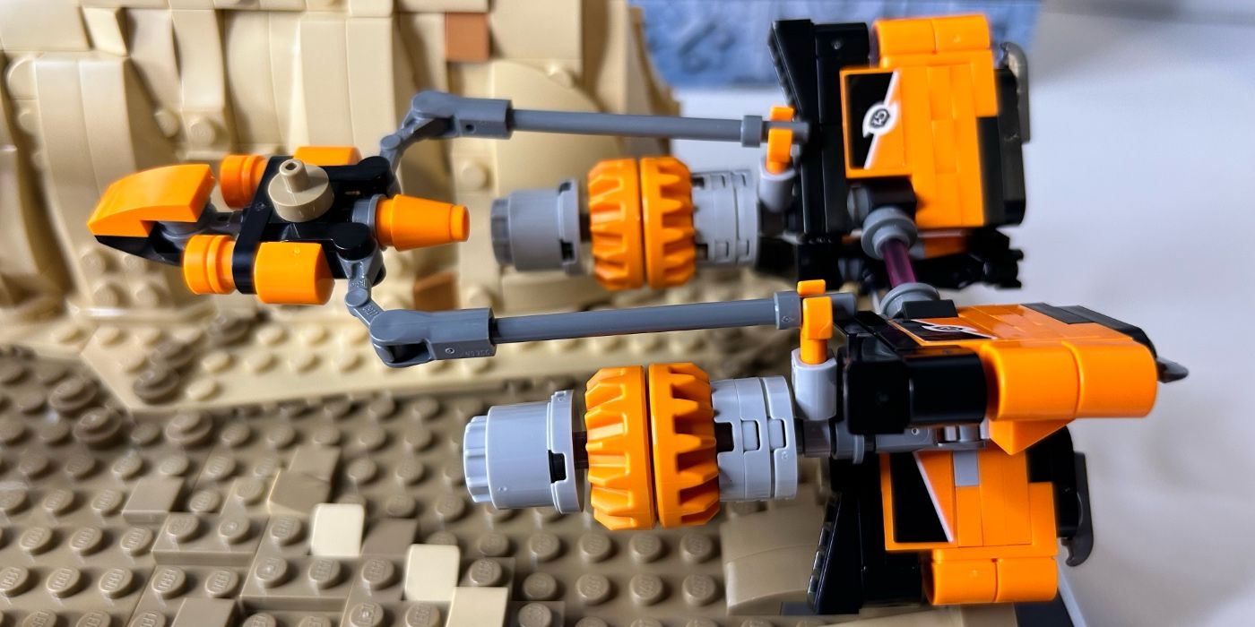 "Feel, Don't Think"- LEGO's New Mos Espa Podrace Diorama Brings High-Speed Action To Your Shelf (Review)