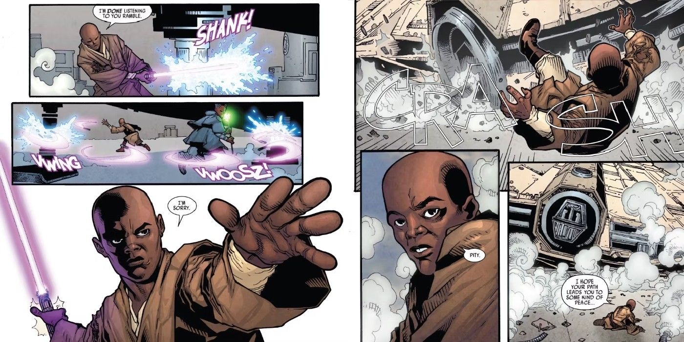 Star Wars Mace Windu vs O Sudário