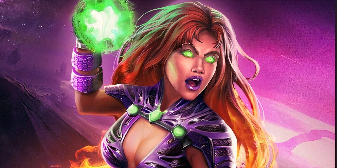 Starfire from injustice video game