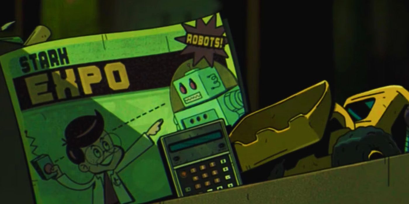 Stark Expo magazine appearing in X-Men '97 episode 8