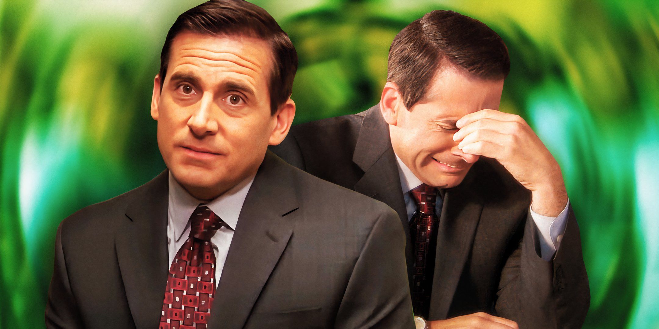 Steve Carell as Michael Scott from The Office