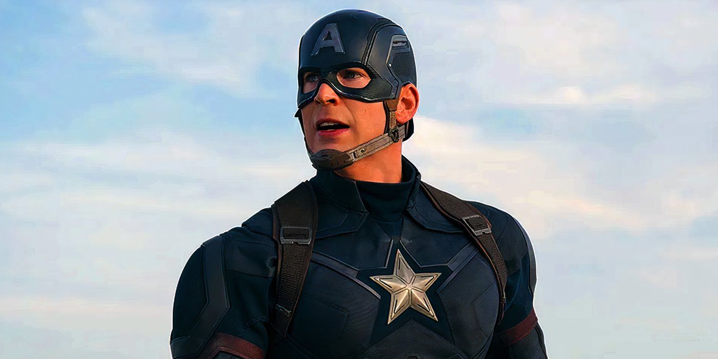 Steve Rogers in front of the sky in Captain America Civil War