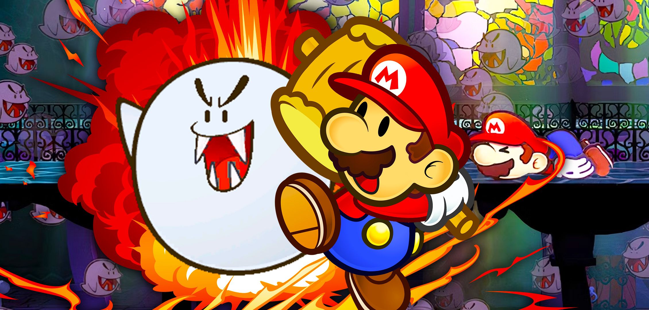 Как победить Атомного Бу в Paper Mario: The Thousand-Year Door (секретный босс)